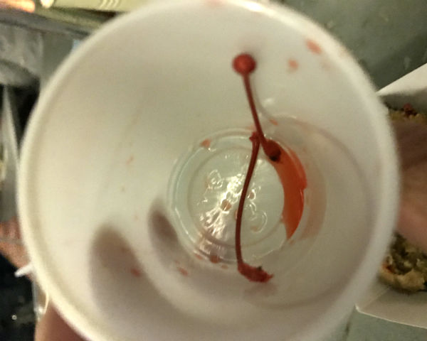 Raw Bar cherry of death